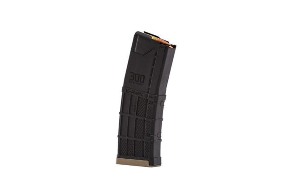 Lancer L5AWM 300BLK 30RD Magazine, Opaque Black