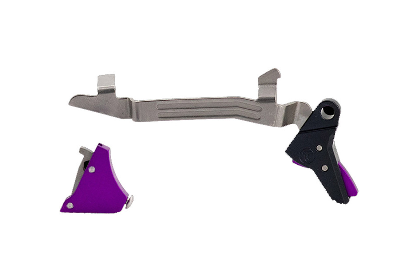 Timney Alpha Competition Series Trigger for Glock Gen 5 Purple
