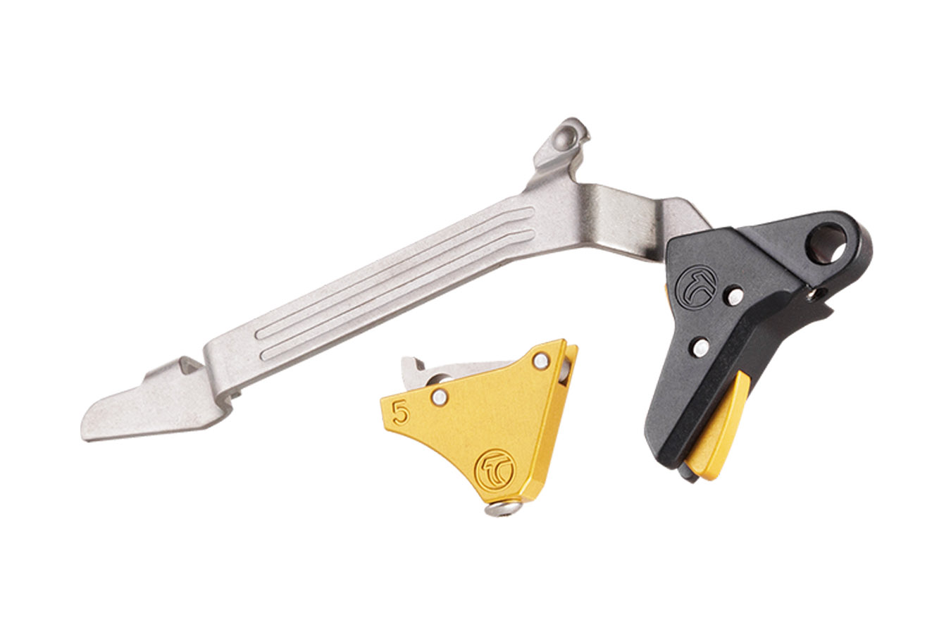 Timney Alpha Competition Series Large Trigger for Glock Gen 5 Gold