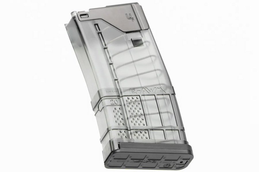 Lancer L5AWM GEN 2 223/5.56 20-Round Magazine – Smoke