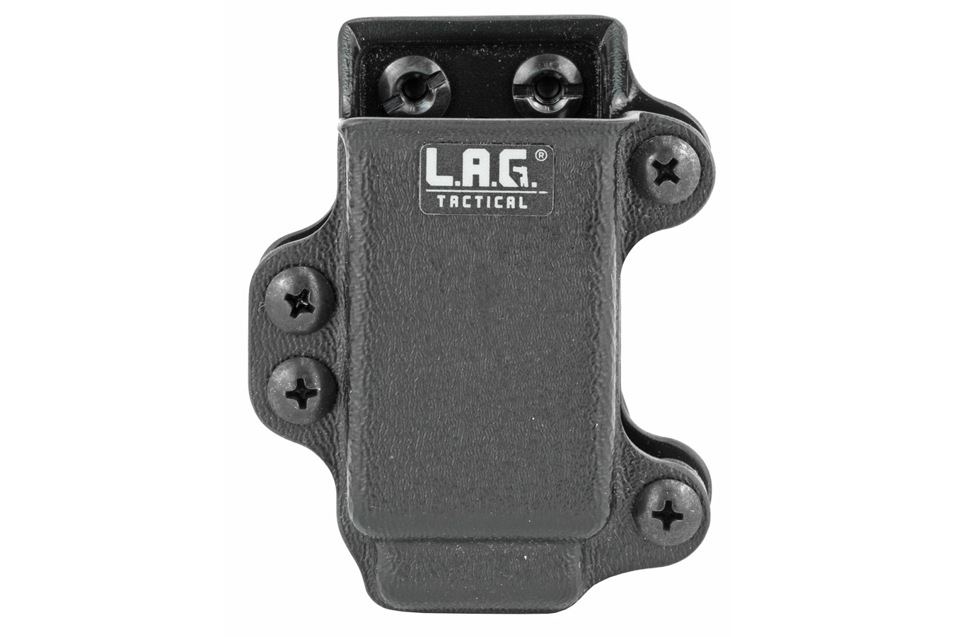 Lag Tactical Single Pistol Magazine Carrier for Most Double Stack 9/40 Full Size Magazines