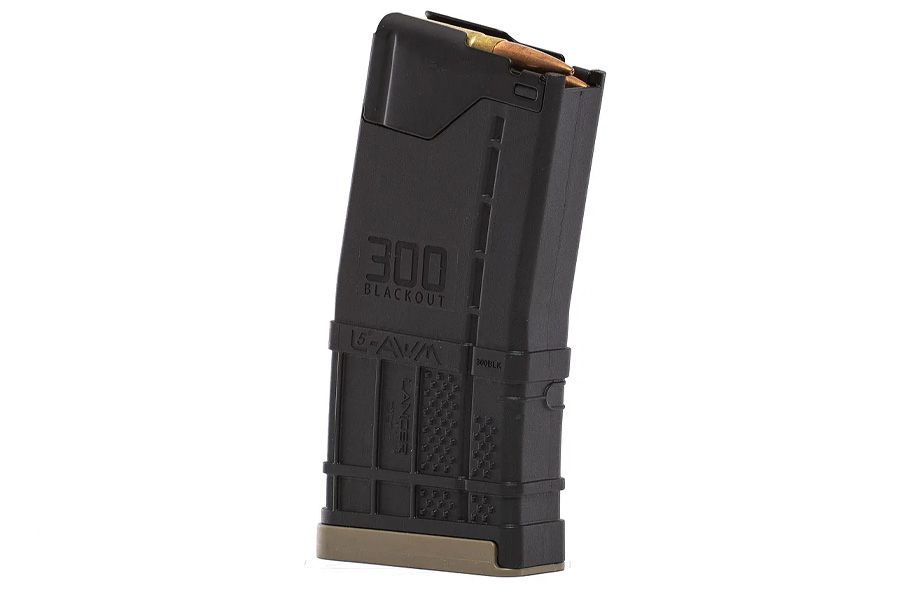 Lancer L5AWM 300BLK 20RD Opaque Black Magazine