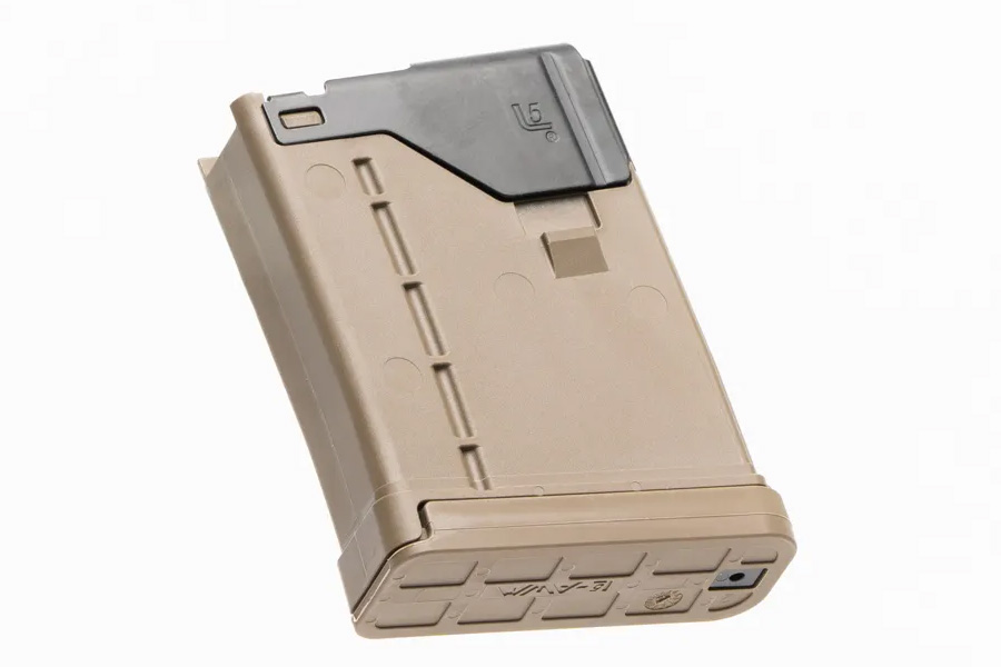Lancer L5AWM Gen 2 10-Round Magazine - Opaque Flat Dark Earth