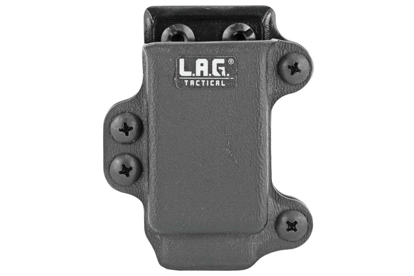 Lag Tactical Single Pistol Magazine Carrier for Most Single Stack 9/40 Slim Magazines