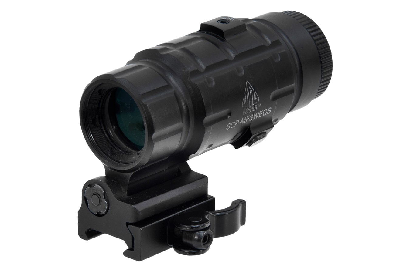 Leapers UTG® 3X Magnifier with Flip-to-side QD Mount Adjustable