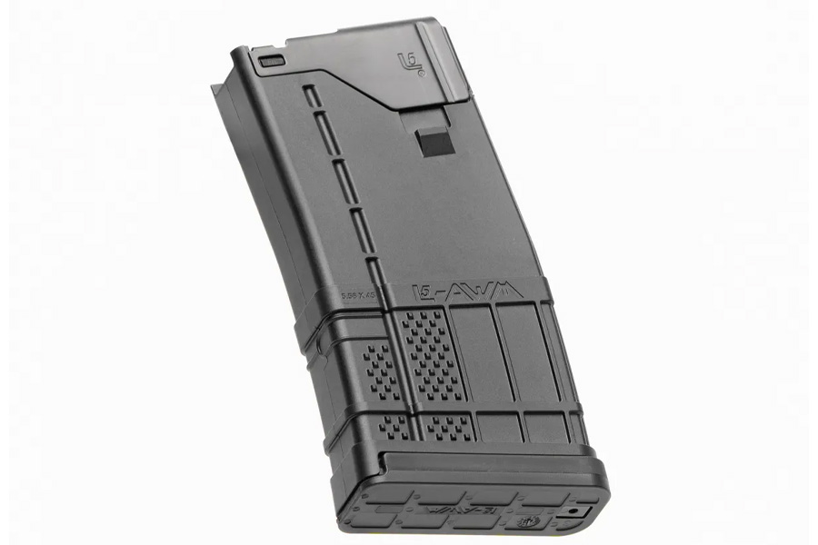 Lancer L5AWM 223REM 10RD Magazine - Opaque Black 