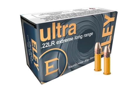 Eley 22LR 40gr Round Nose ultra Extreme Long Range Gen 2 50/Box