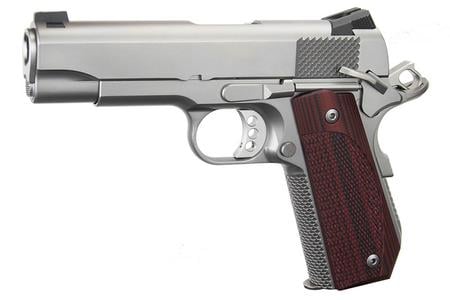 1911 KOBRA CARRY 45ACP 4.25` STAINLESS BARREL WOOD GRIPS