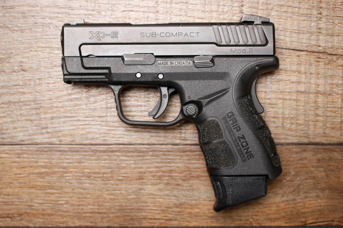 Springfield XD-9 Sub Compact 9mm Police Trade-In Pistol