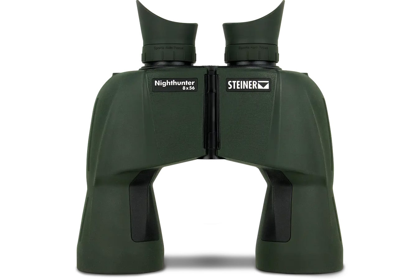 Steiner Nighthunter 8x56mm BaK-4 Porro Prism, Auto Focus, Matte Green Makrolon w/Rubber Armor