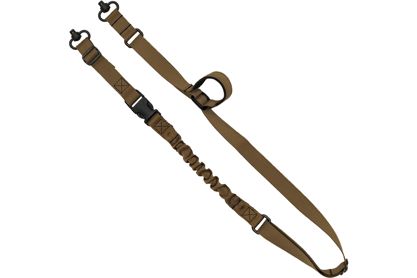 Grovtec QS 2-Point Sentry Sling Coyote Brown Adjustable Rifle/Shotgun