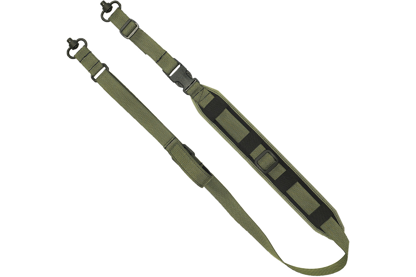 Grovtec QS 2-Point Sentinel Sling OD Green Adjustable Rifle/Shotgun