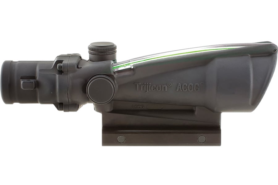 Trijicon ACOG Black Hardcoat Anodized 3.5x35mm Illuminated Green Horseshoe .223/5.56 BDC Reticle