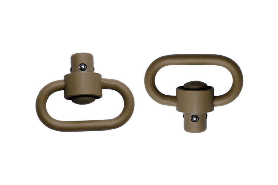 Grovtec Push Button Swivels Heavy Duty FDE