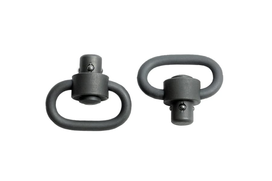 Grovtec Black Nitride 1in Heavy Duty Push Button Swivels