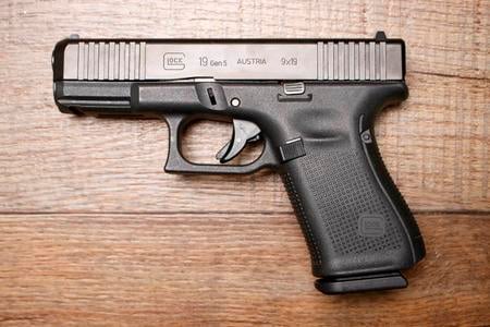 GLOCK 19GEN5 9MM USED 