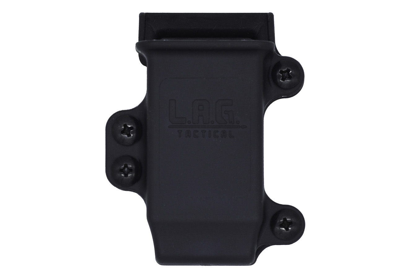 Lag Tactical M.C.S. Pro Series, Single Pistol Magazine Carrier for Full Size 9MM/40 Magazines