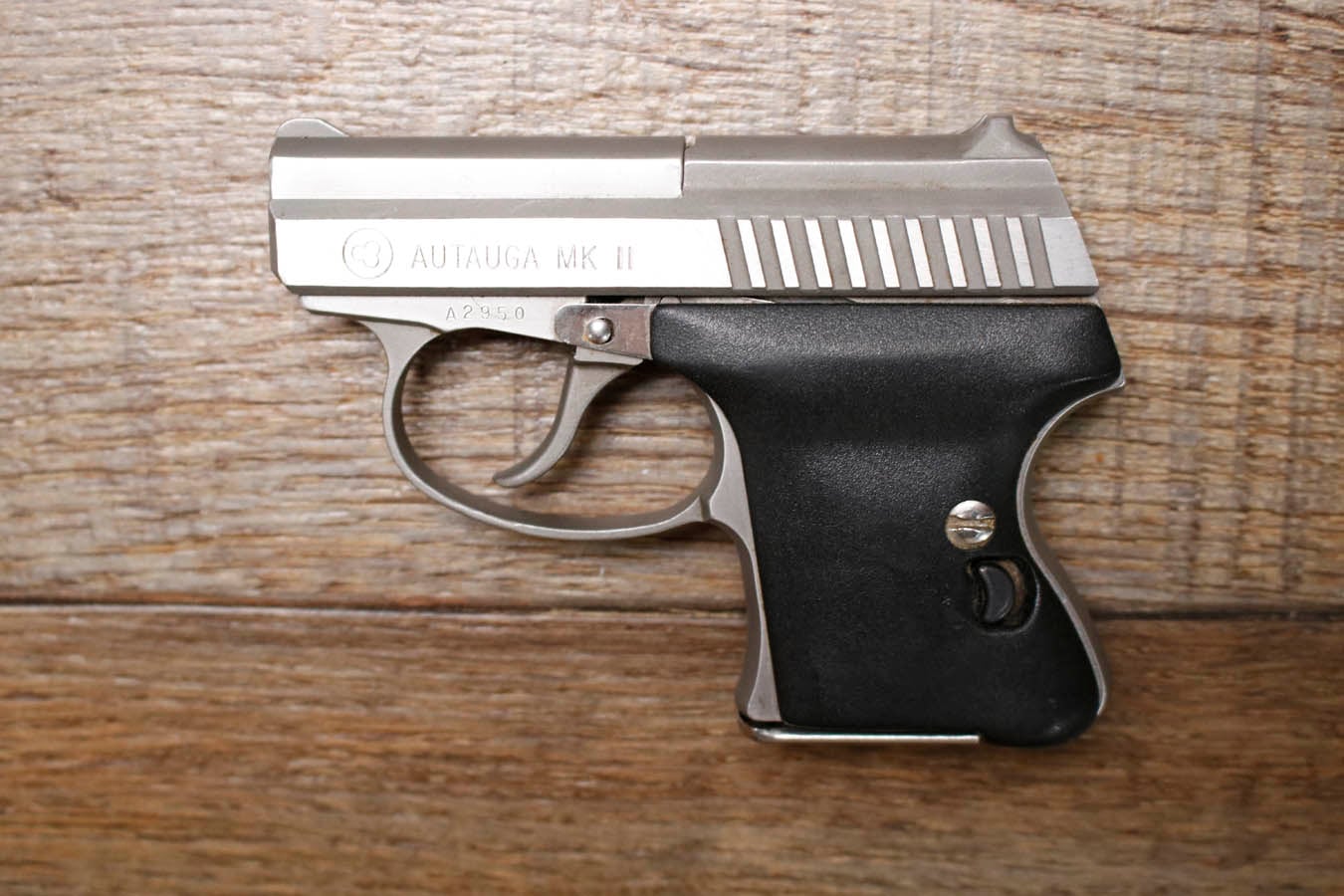Autauga MK II .32 ACP DAO Stainless Pocket Pistol Police Trade-In