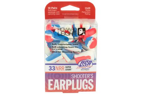 H/L USA PLUGS 10PR RED/WHITE/BLUE