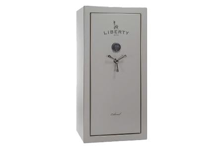 COLONIAL 23 GLACIAL WHITE TEXTURED FINISH SAFE WITH E-LOCK
