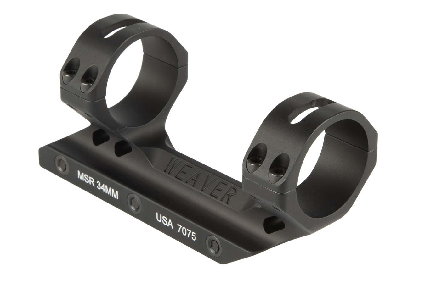 Weaver MSR Mount 34mm Aluminum Scope Mount for Picatinny Rail