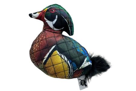JUNIOR WOOD DUCK LINED DOG TOY