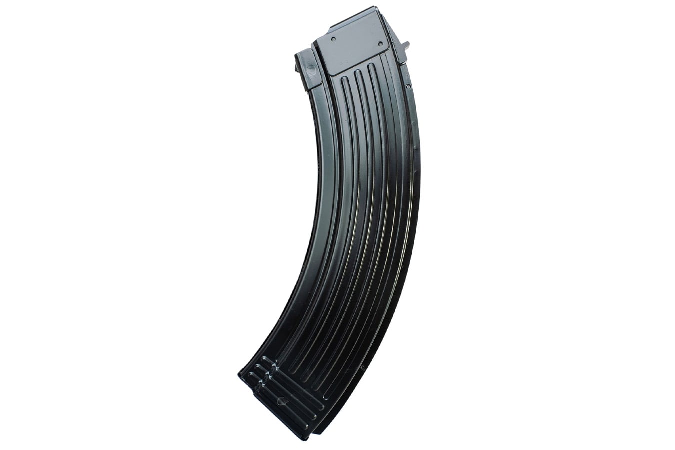 Global Ordnance 40rd Fully Ribbed 7.62x39mm Fits AK-47 Black Steel