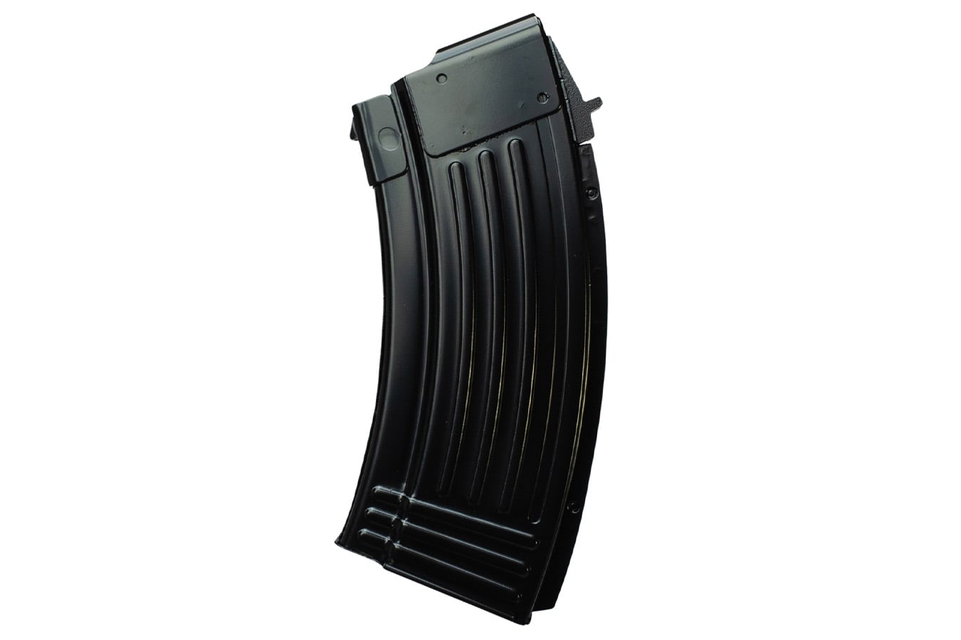 Global Ordnance 20rd Fully Ribbed 7.62x39mm Fits AK-47 Black Steel
