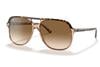 RAY BAN BILL HAVANA ON TRANSPARENT BROWN WITH LIGHT BROWN GRADIENT LENSES