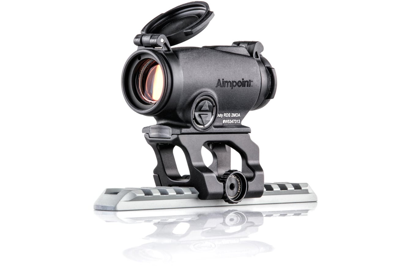 Scalarworks AIMPOINT COMPM5 1.57 LEAP/10 QD MOUNT (BLACK)
