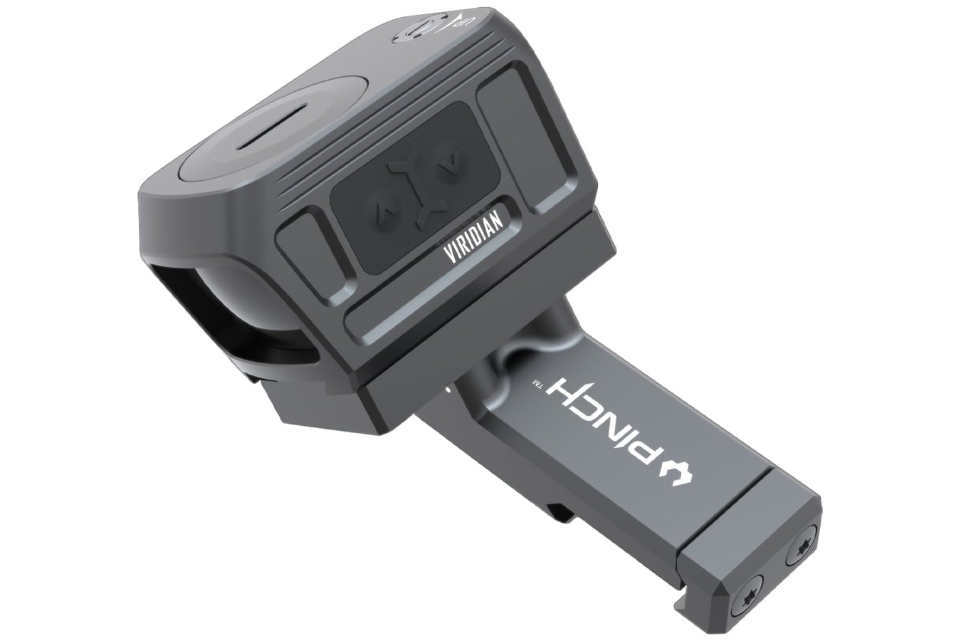 Viridian PINCH Adjustable 35 Degree Offset Mount ACRO Adapter Black Anodized