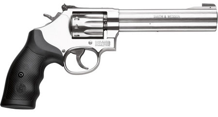 SMITH AND WESSON Model 617 22LR 6-inch Satin Stainless Revolver