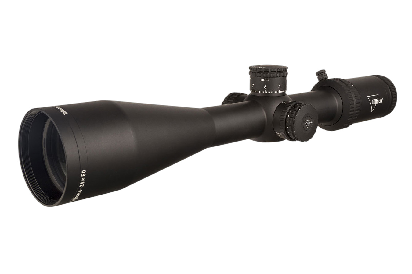 Trijicon Tenmile 4-24x50mm MRAD Ranging Riflescope with Red LED Dot Reticle