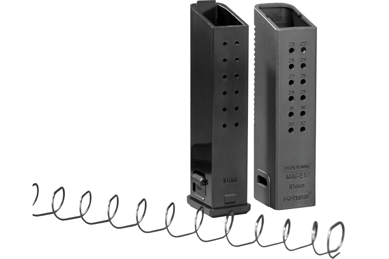 Kriss MagEx2 Extension Kit for Glock 20 10mm 33-Round