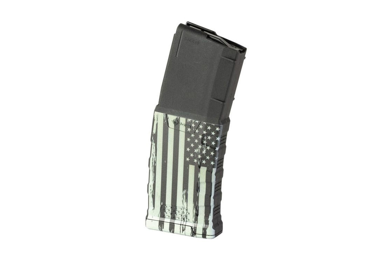 Mission First Tactical Extreme Duty 5.56 30rd Magazine - Black/White Tactical