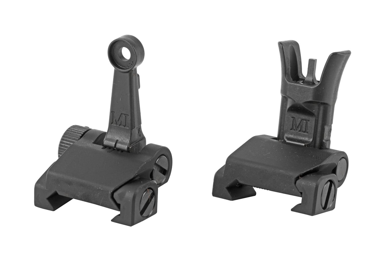 Midwest Industries Combat Rifle Adjustable Front and Rear Sight Set