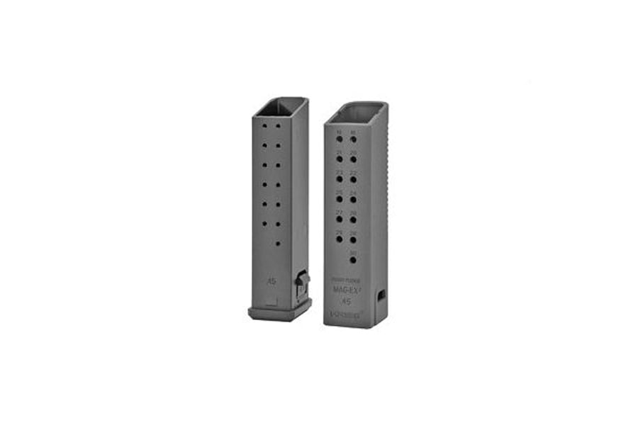 Kriss MagEx2 Magazine Extension Kit for Glock 21 +17 Round Capacity 3-Pack