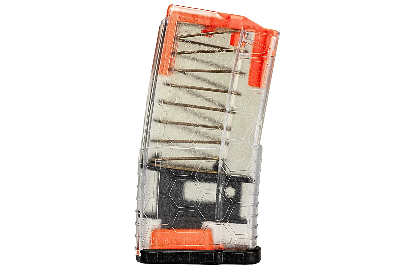 Hexmag Shorty AR-15 5.56 10-Round Clear Magazine