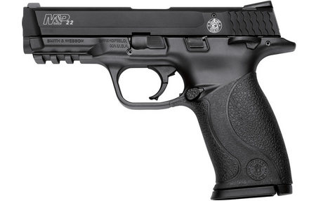 SMITH AND WESSON MP22 22 LR Rimfire Pistol with Tactical Rail (10 Round Model)