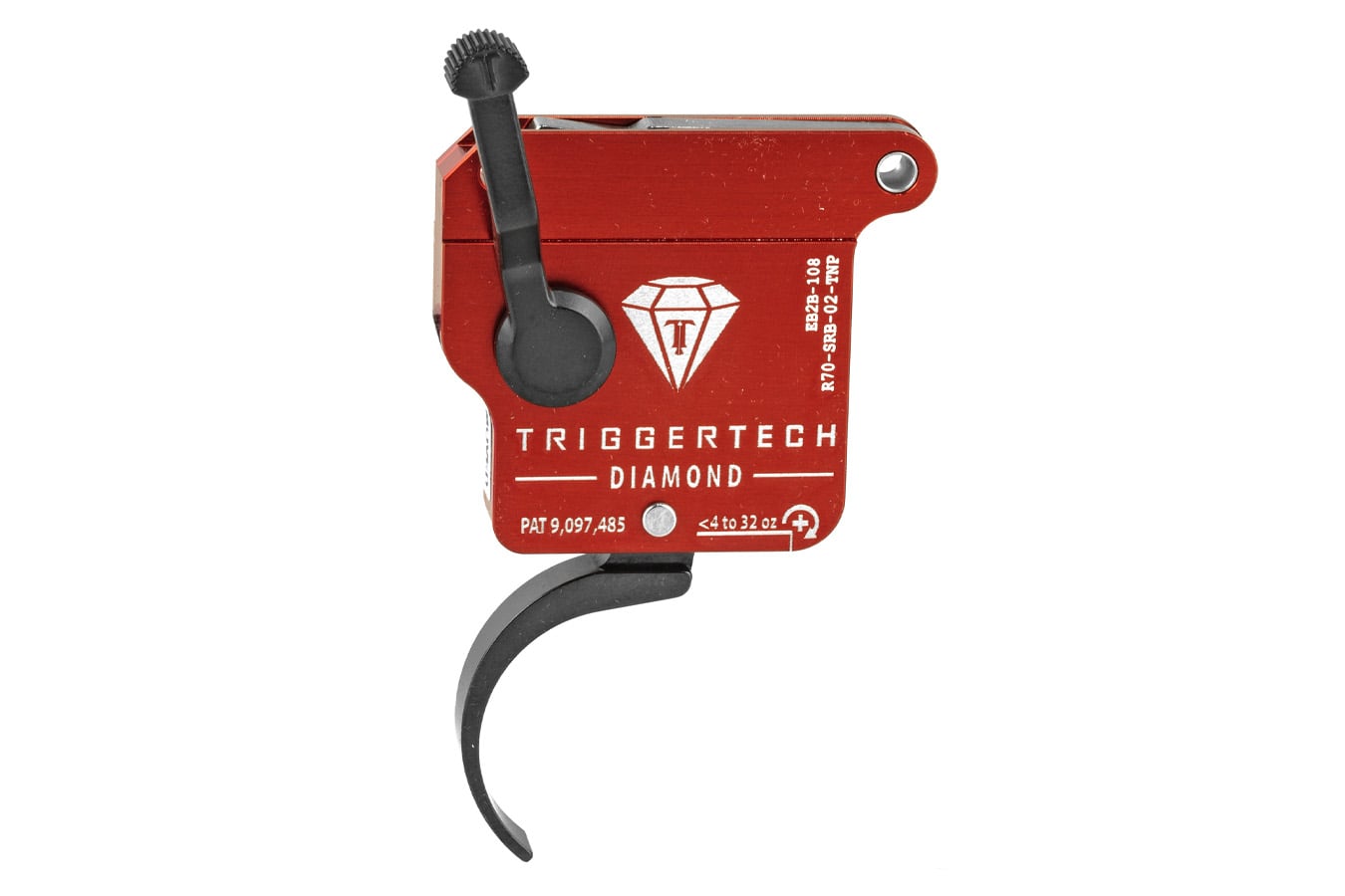 Triggertech Diamond Pro Clean Curved Face Trigger for Remington 700
