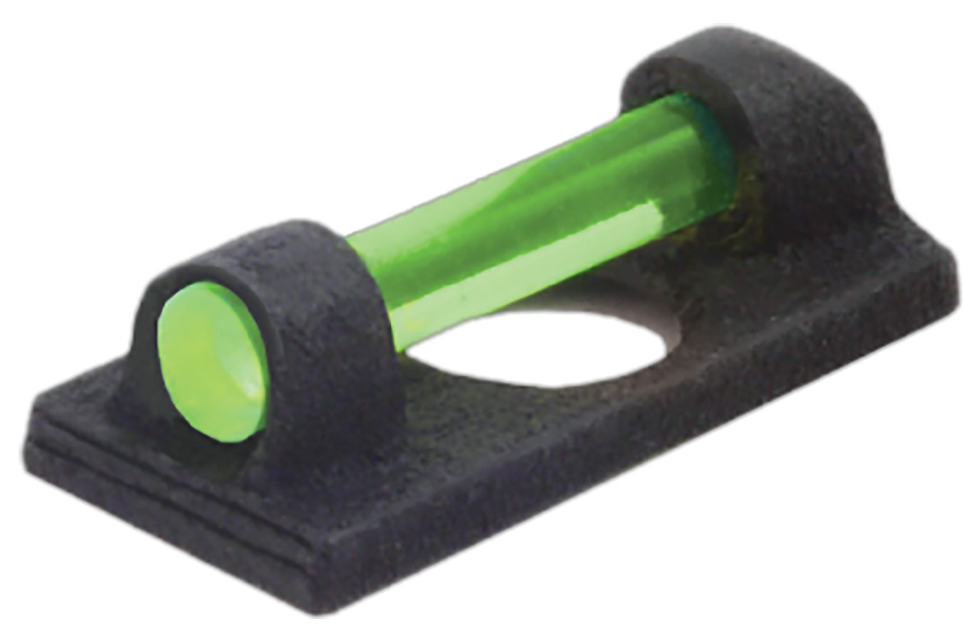 Hi Viz MiniComp Bead Replacement Front Sight Black | Green/Red/Orange Fiber Optic Universal Threads