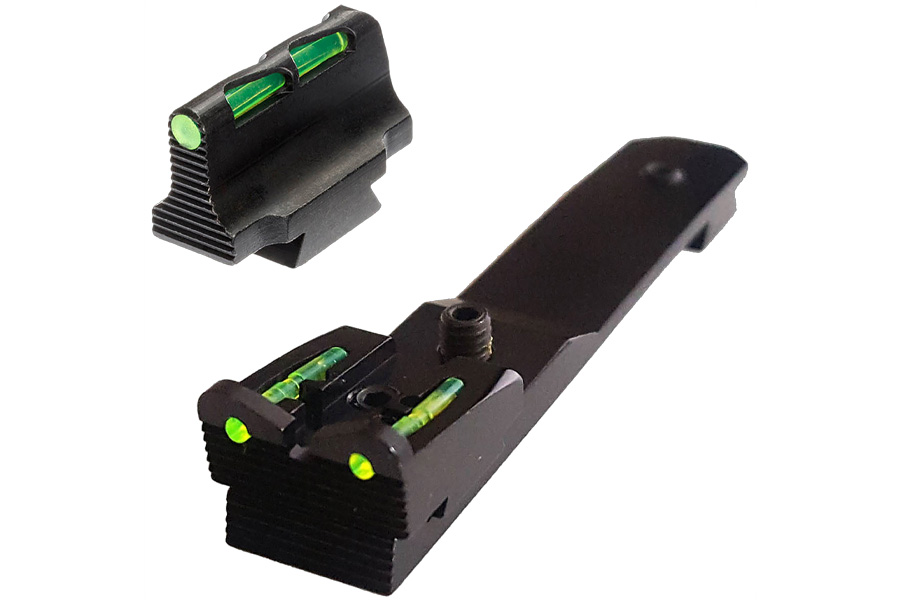 Hi Viz LiteWave for Henry Rifle Green/Red/White Front Green/Red Rear