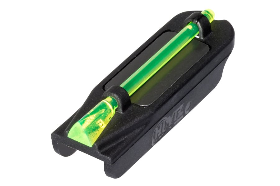 Hi Viz Remington ETC Magnetic Front Sight Black | Green & Red Fiber Optic