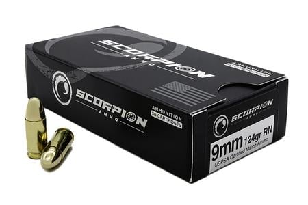 COMPETITION 9MM 124GR RN 50/BOX  (USPSA MATCH CERTIFIED)