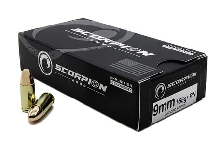 Scorpion 9mm 165 gr RN Subsonic 50/Box