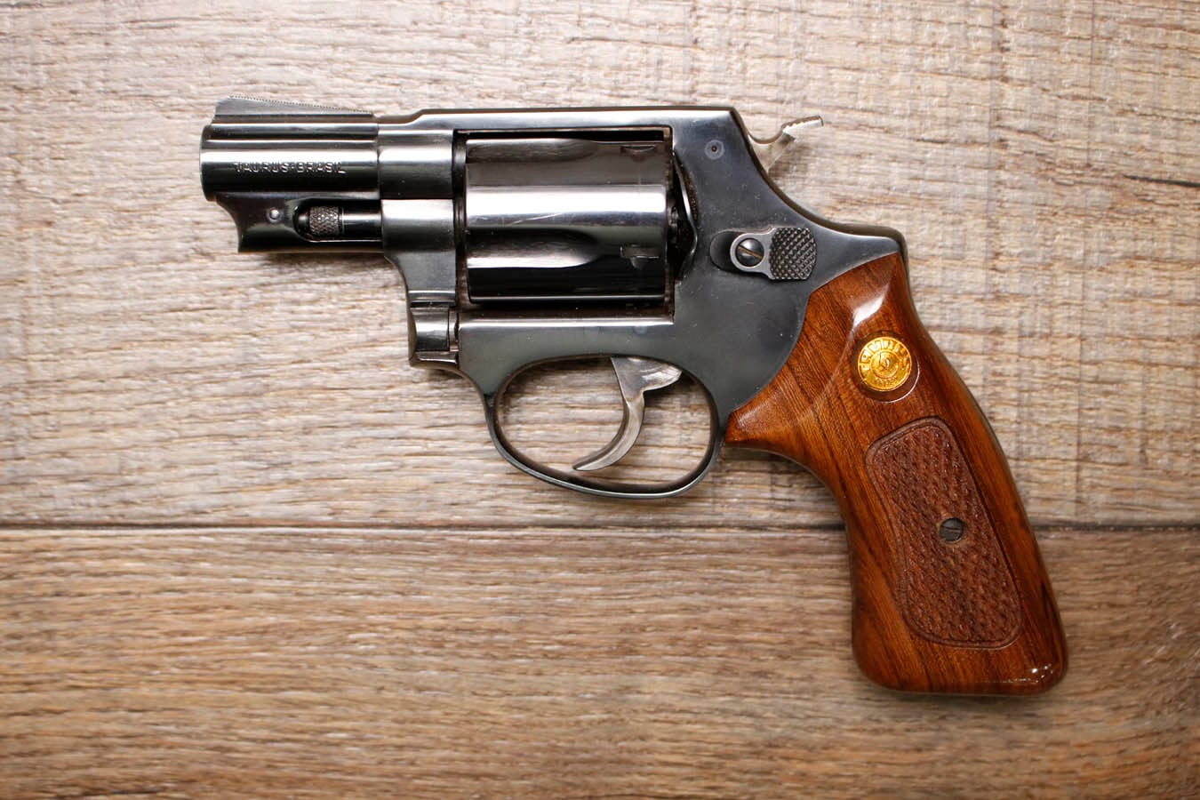 Taurus Model 85 .38 Special 2 Inch Blued Snub-Nose Police Trade-in Revolver