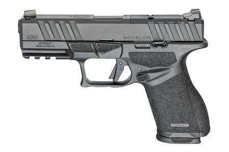 SPRINGFIELD ALPHA 40.C 9MM LUGER 15+1 4` BLACK MELONITE BARREL  OPTIC READY/SERRATED SLIDE,