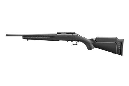 RUGER AMERICAN 17 HMR 9+1 16.10` SATIN BLUED THREADED BARREL, SATIN BLUED ALLOY STEEL 