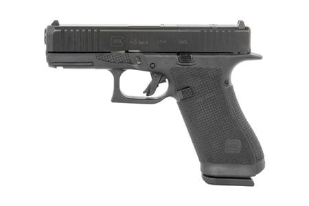 GLOCK G45 GEN6 CROSSOVER FRAME 9MM LUGER 17+1 4.02` BLACK GMB BARREL, BLACK NDLC STEEL