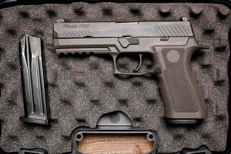 SIG SAUER P320 9MM NIGHTS SIGHT POLICE TRADE-IN (VERY GOOD) CONDITION